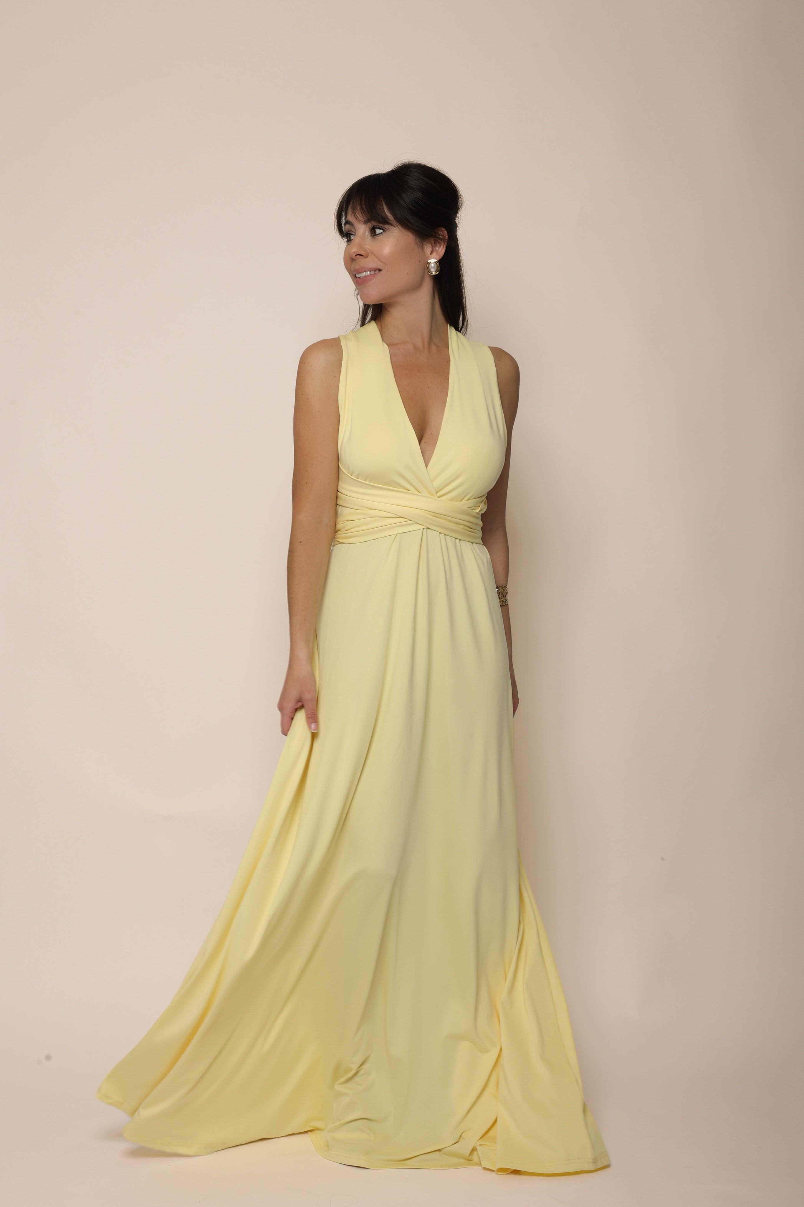 Robe OLYMPIA - JAUNE
