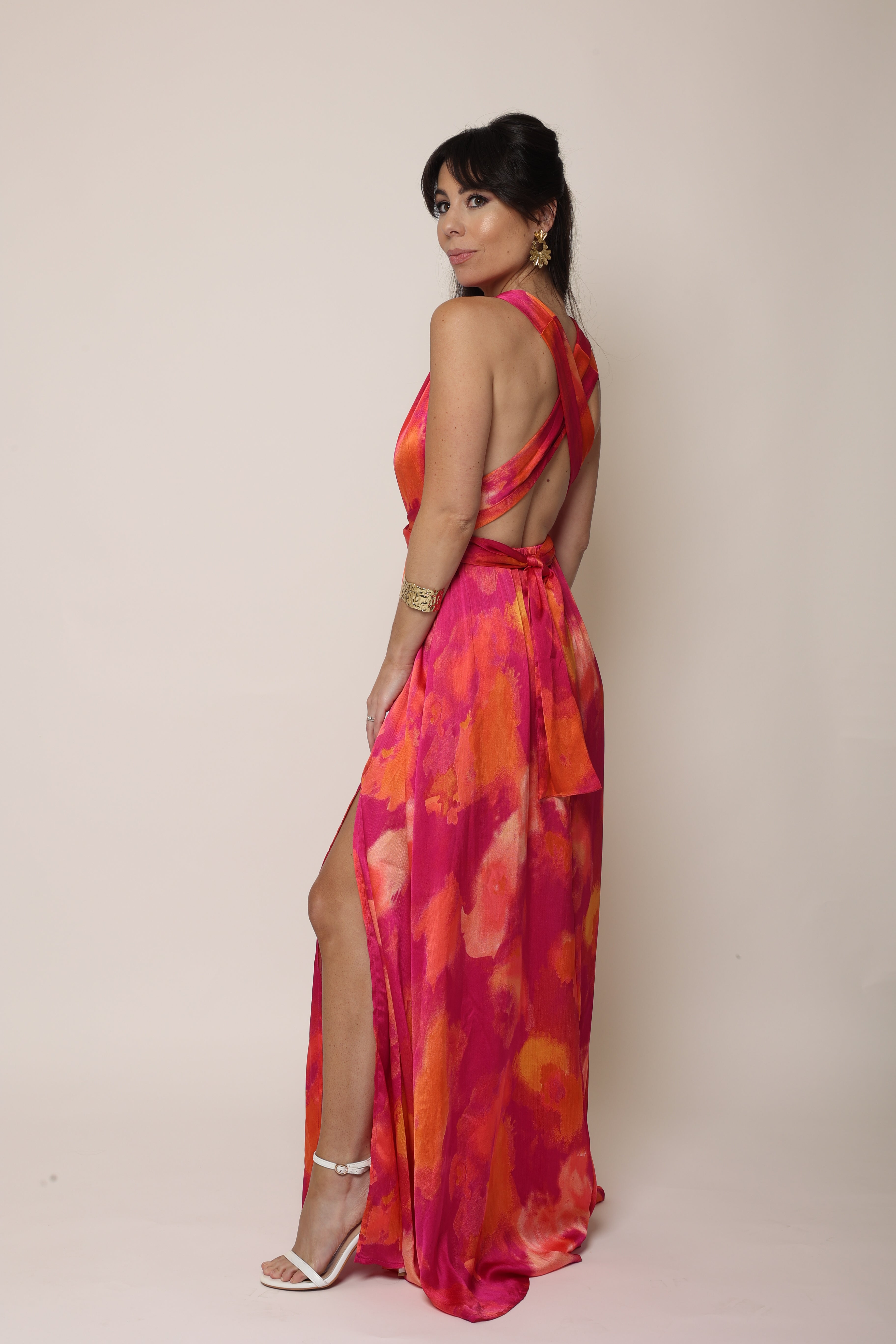 Robe OLYMPIA FUCHSIA - Multi positions