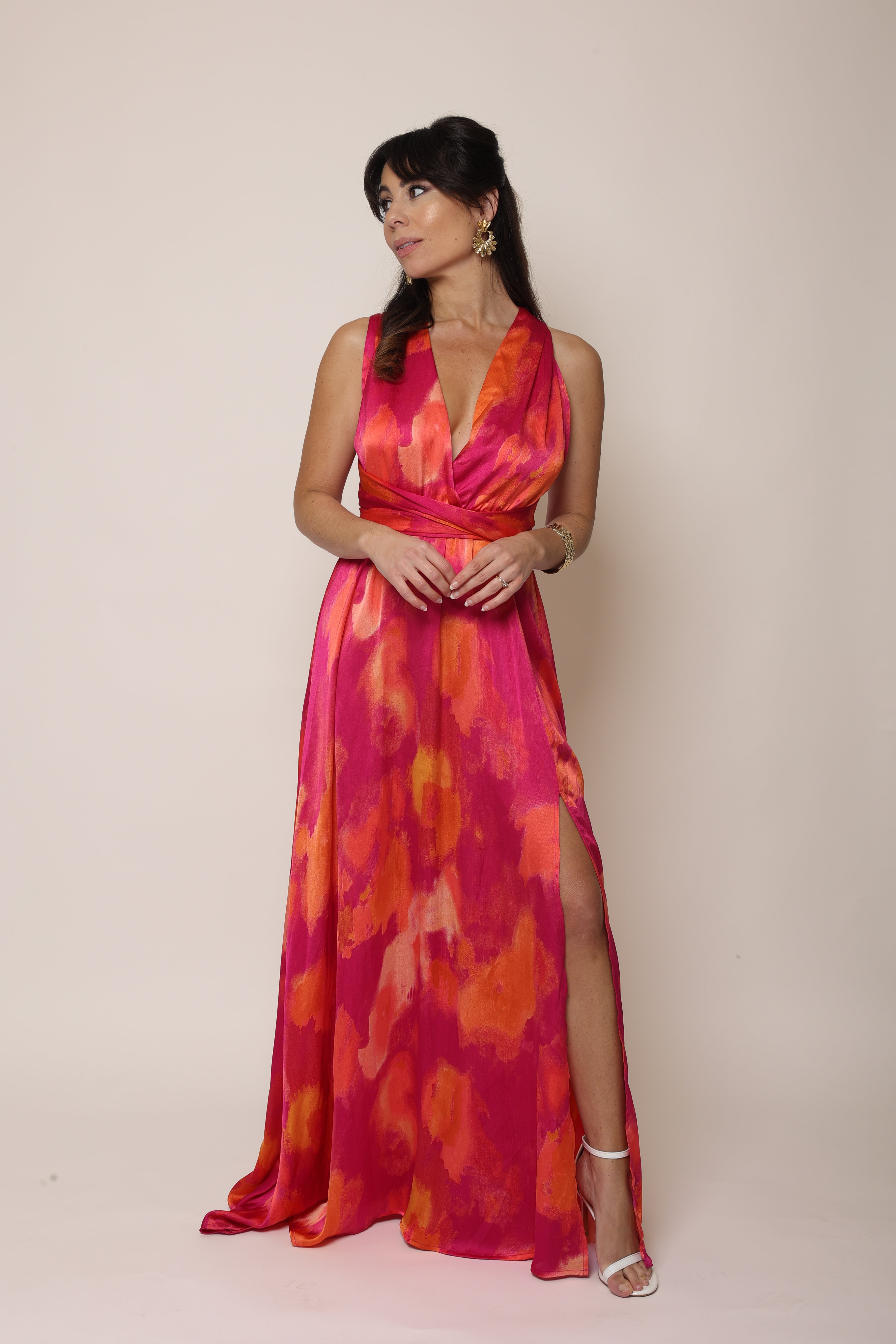Robe OLYMPIA FUCHSIA - Multi positions