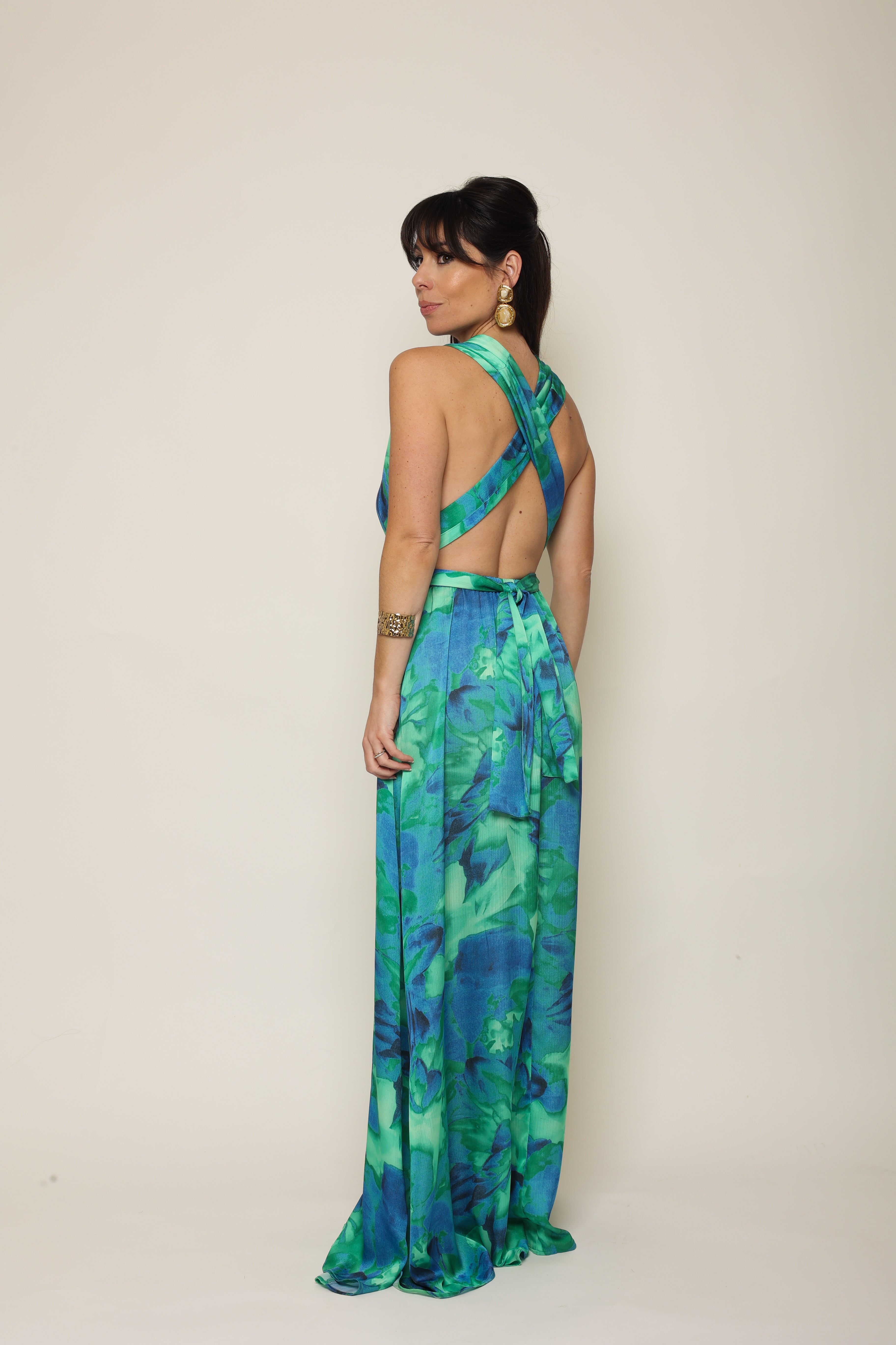 Robe OLYMPIA BLEU - Multi positions