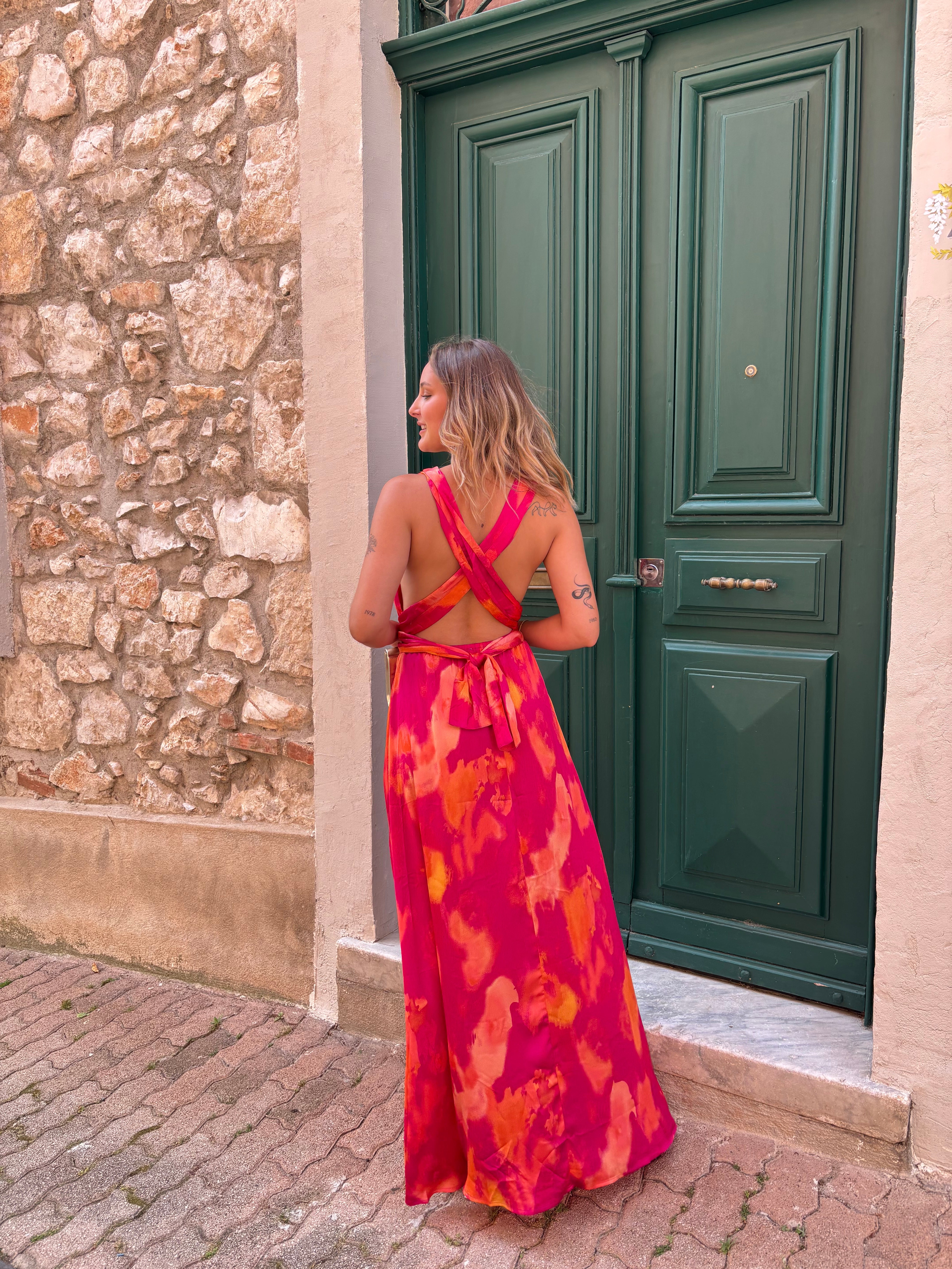 Robe OLYMPIA FUCHSIA - Multi positions