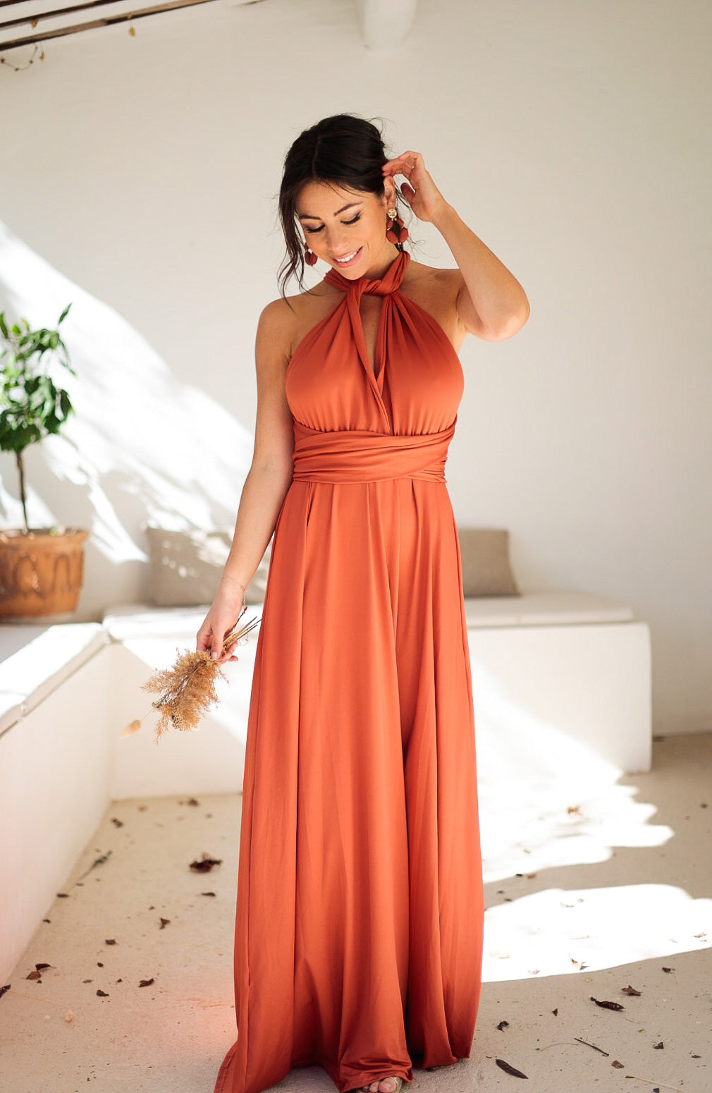 Robe OLYMPIA - TERRACOTTA