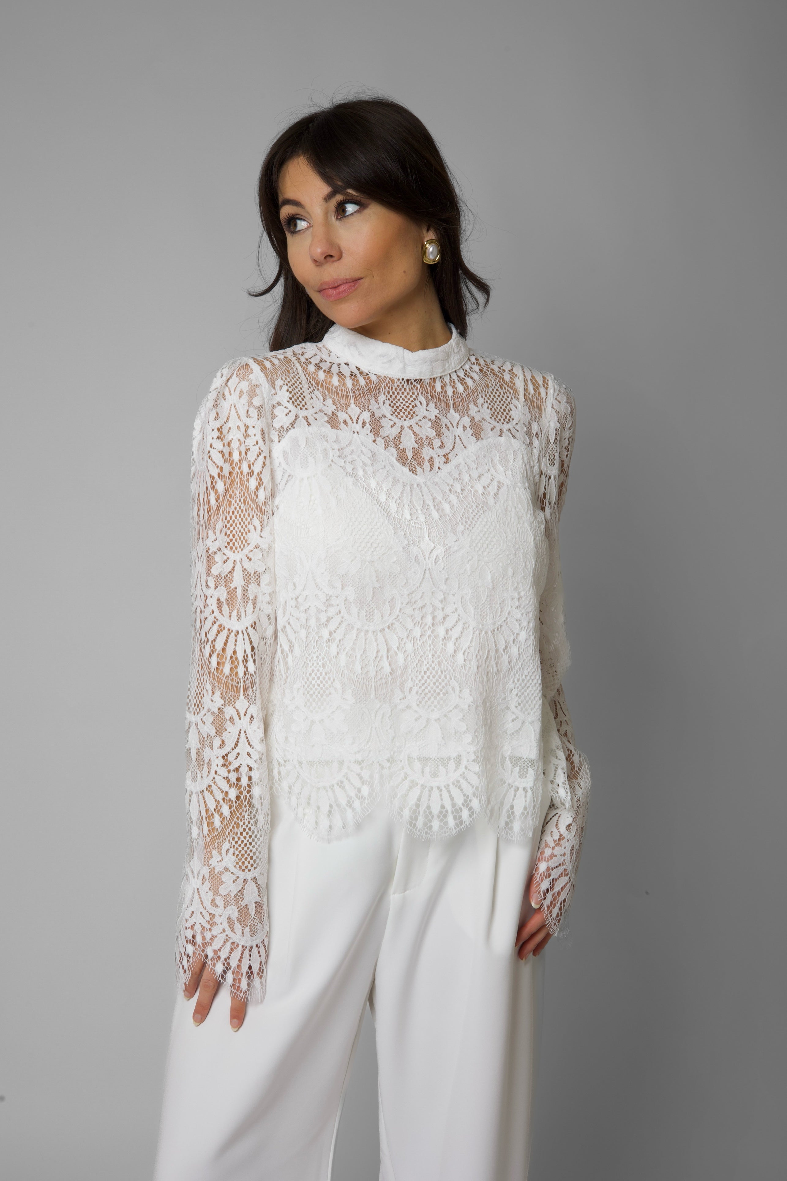 Haut dentelle LEA