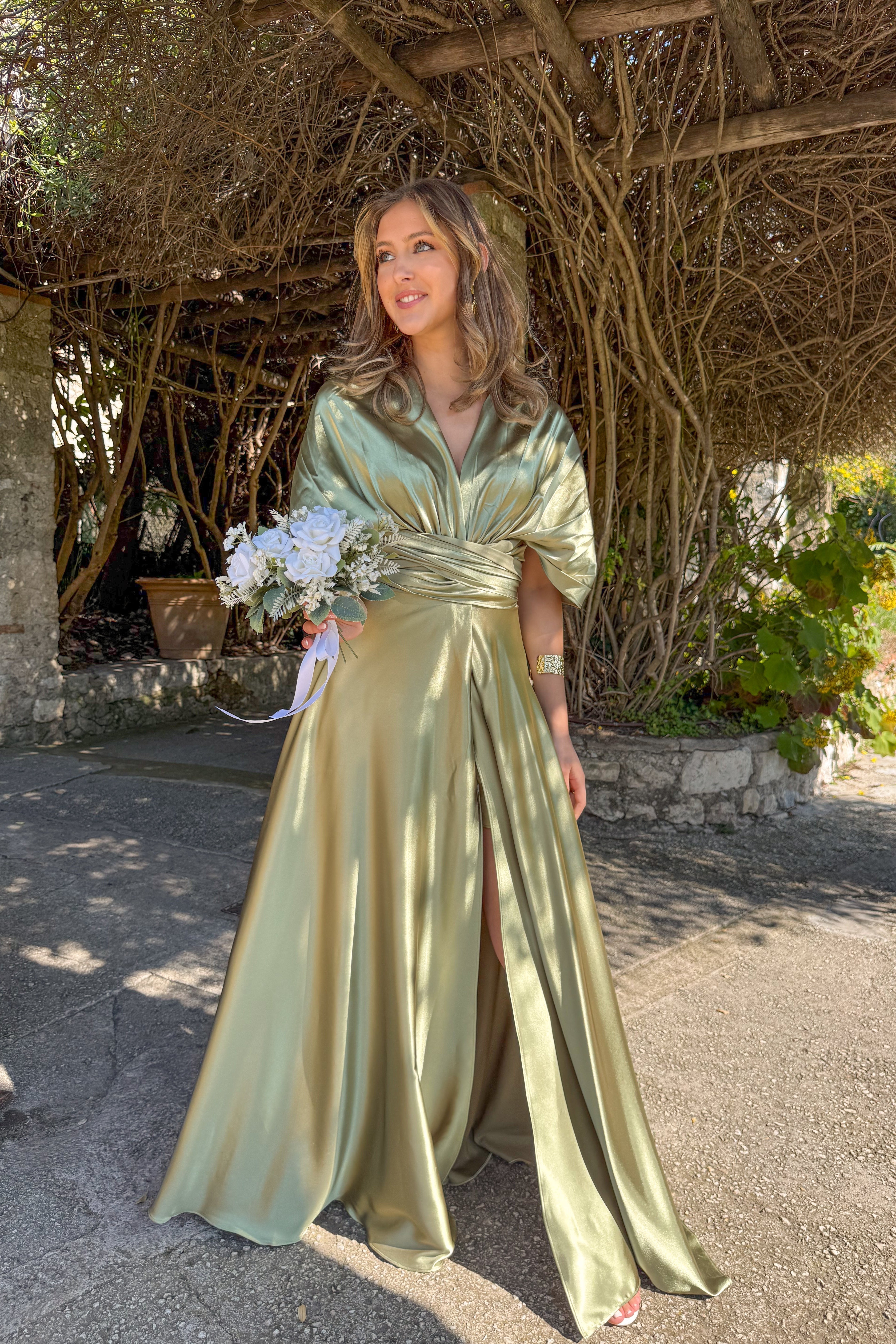 Robe OLYMPIA - SAUGE