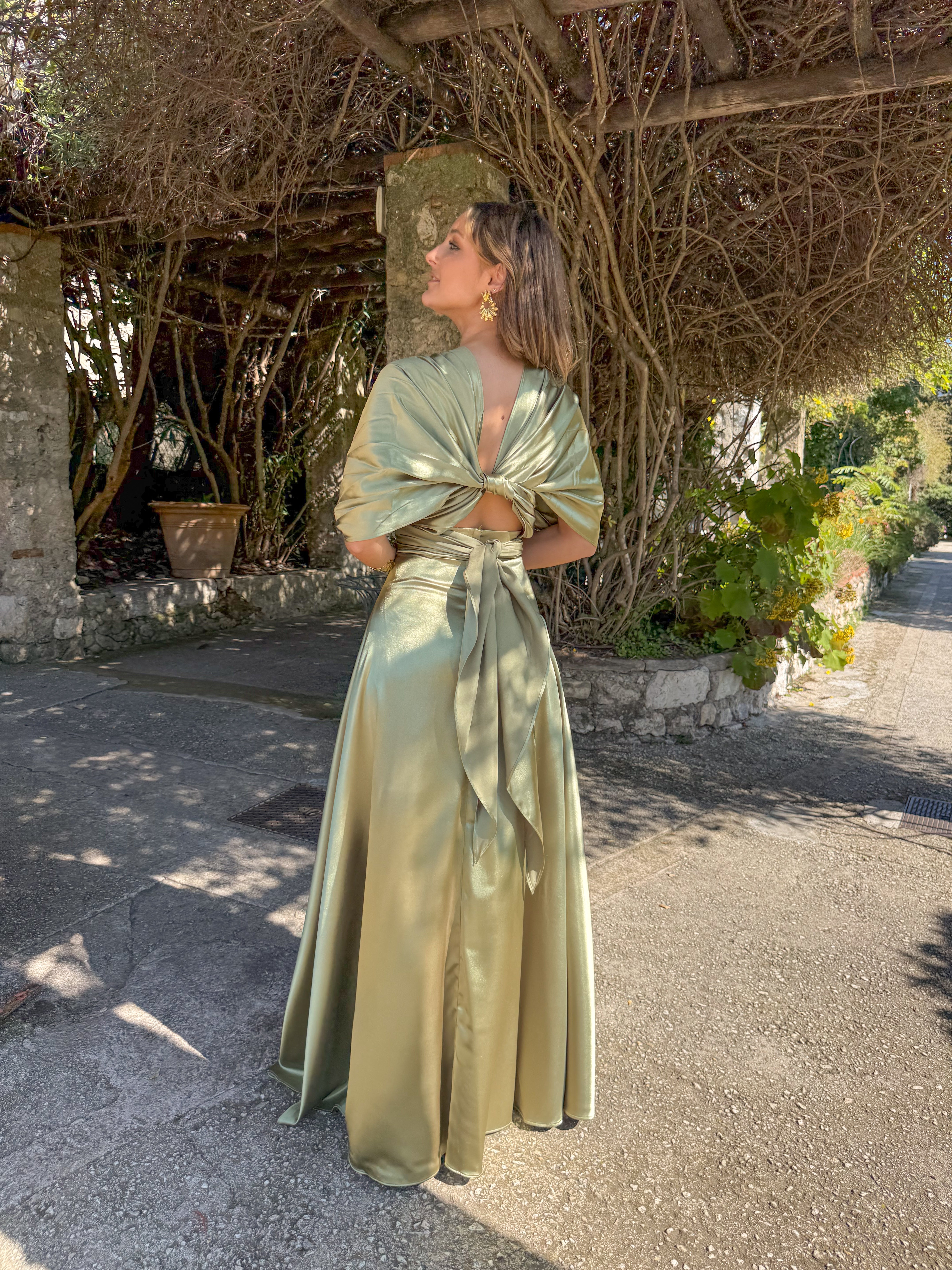 Robe OLYMPIA - SAUGE