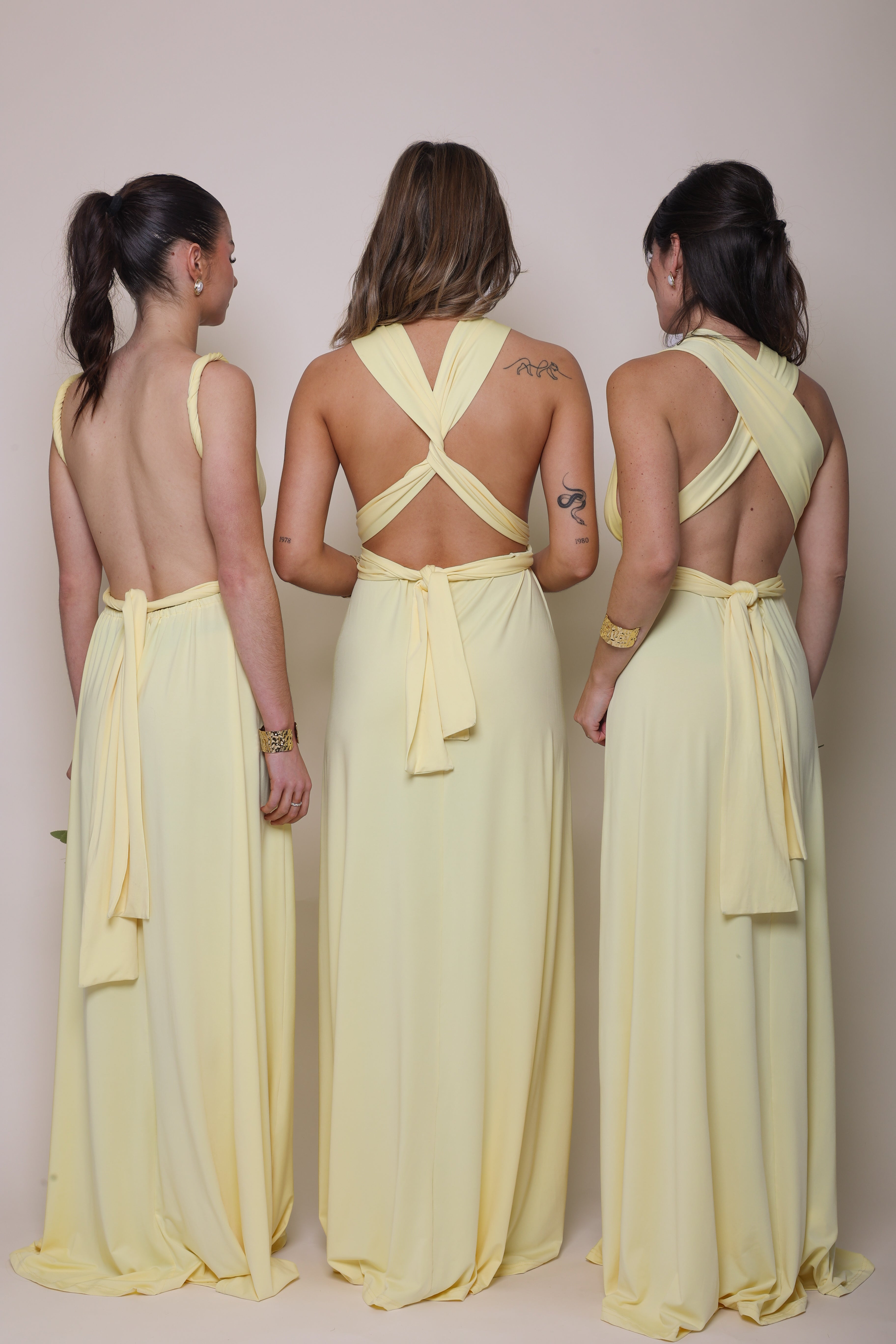 Robe OLYMPIA - JAUNE