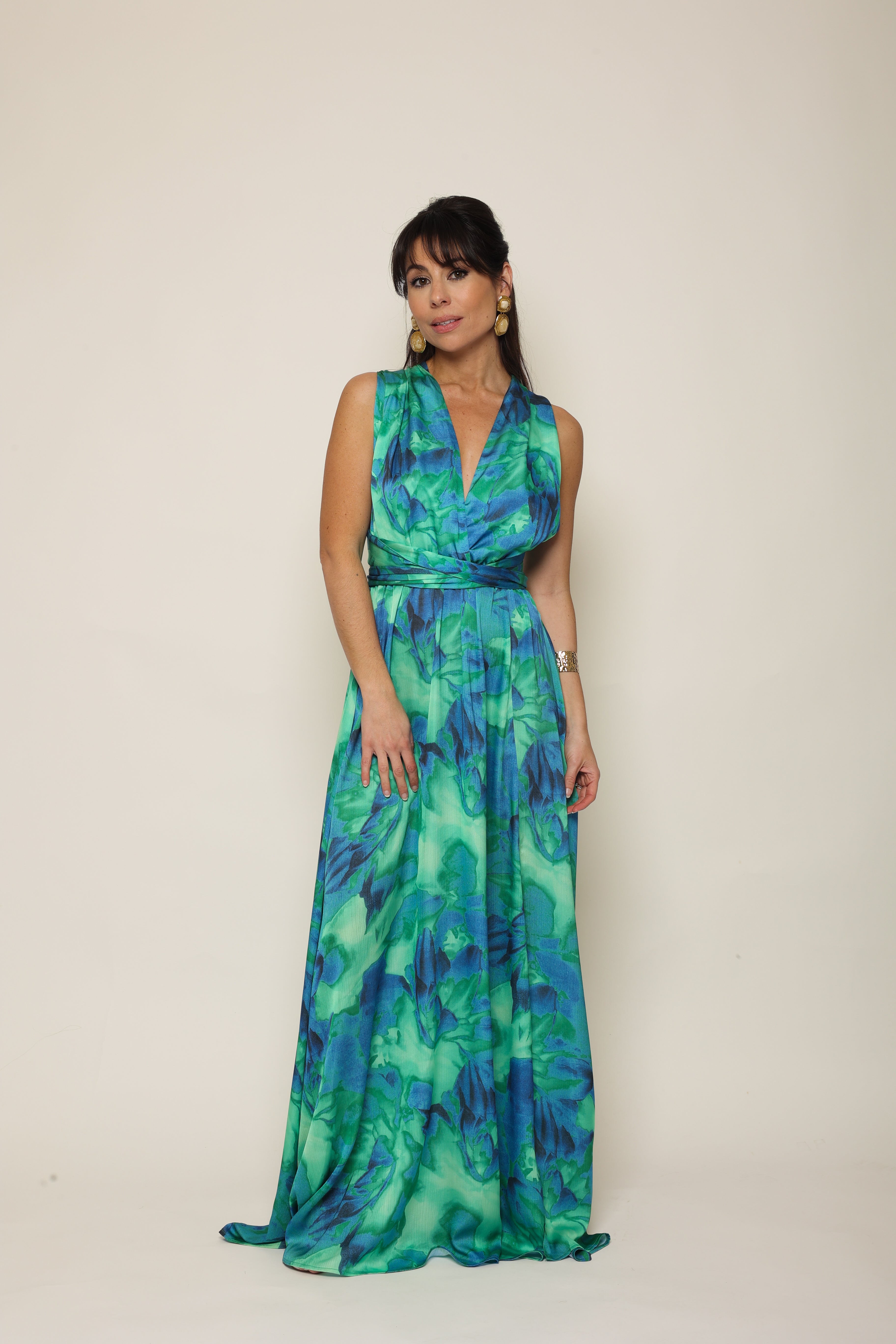 Robe OLYMPIA BLEU - Multi positions