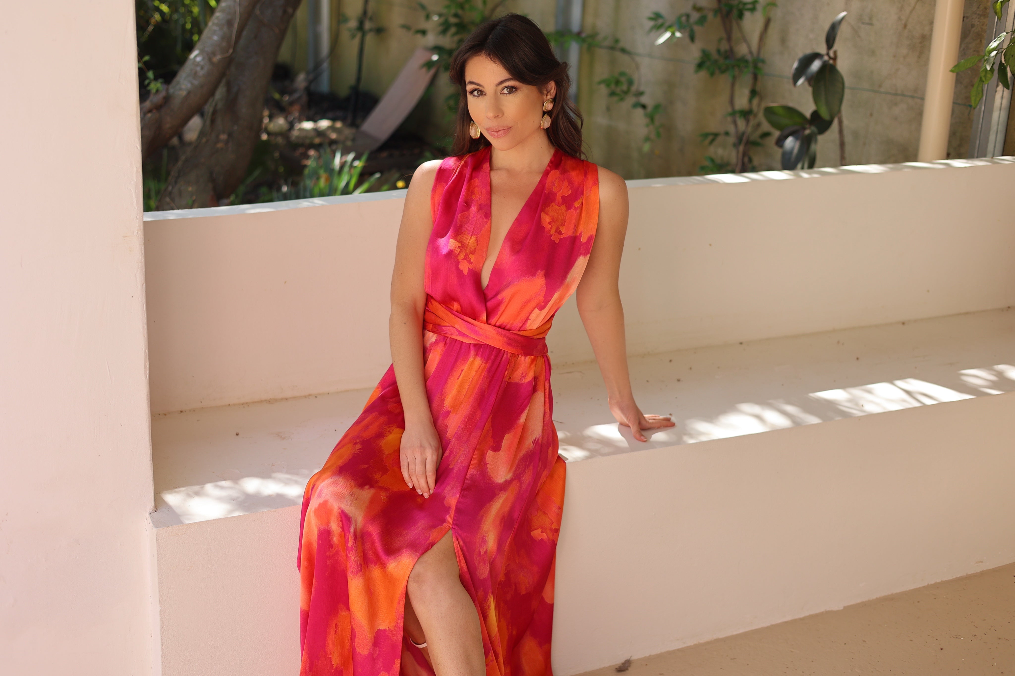 Robe OLYMPIA FUCHSIA - Multi positions