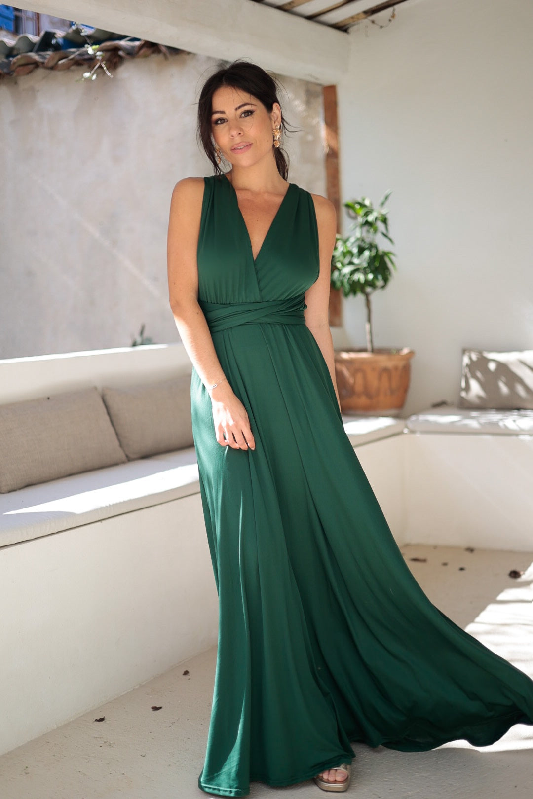 Robe OLYMPIA - DARK OLIVE