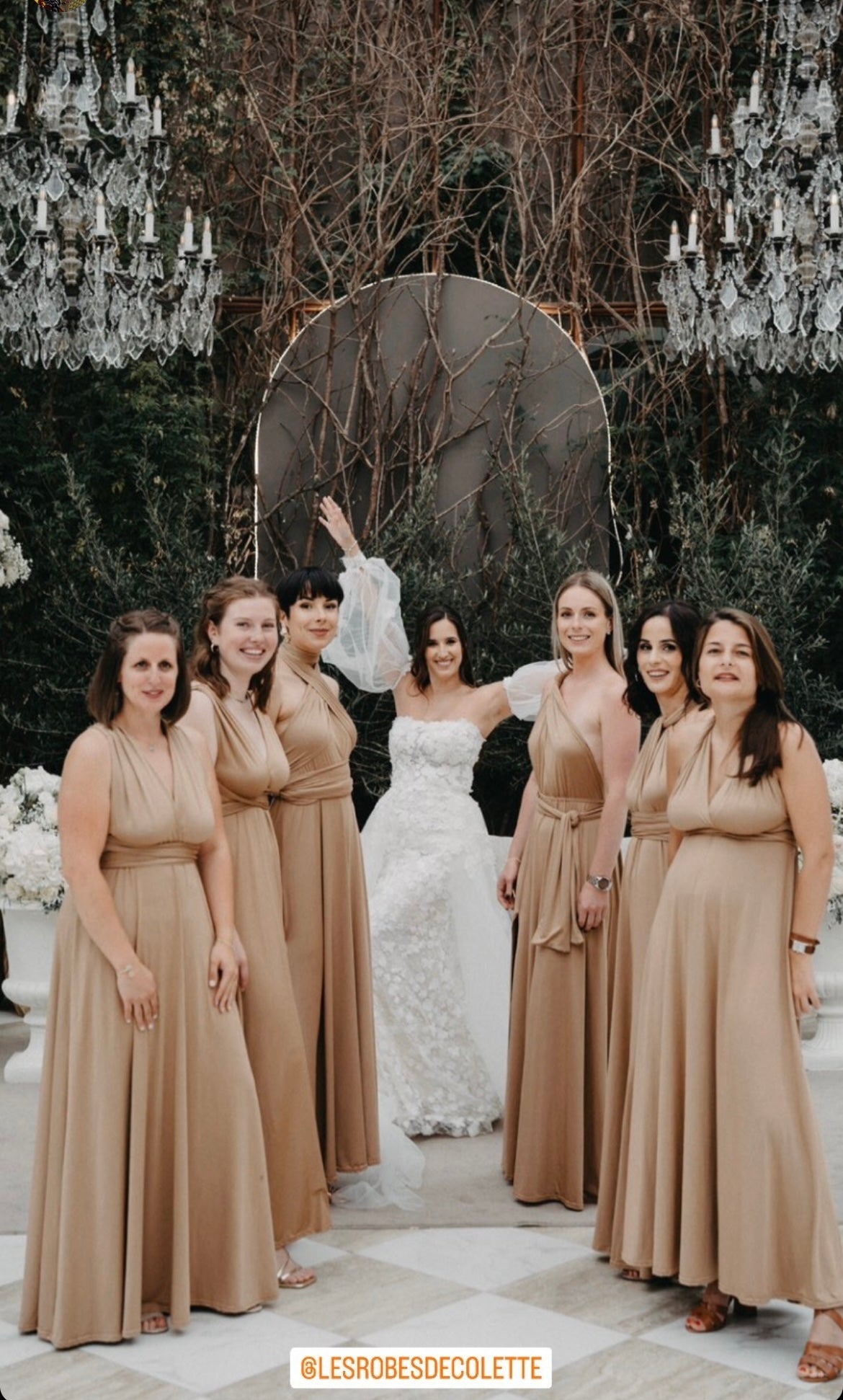 Robe OLYMPIA  - SABLE